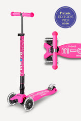 Micro Maxi Foldable LED Scooter