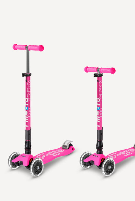 Micro Maxi Foldable LED Scooter
