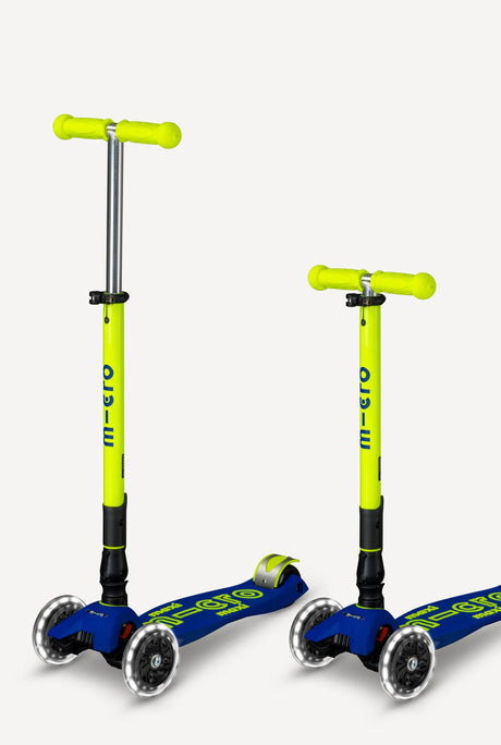 Micro Maxi Foldable LED Scooter