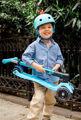 Micro Maxi Foldable LED Scooter