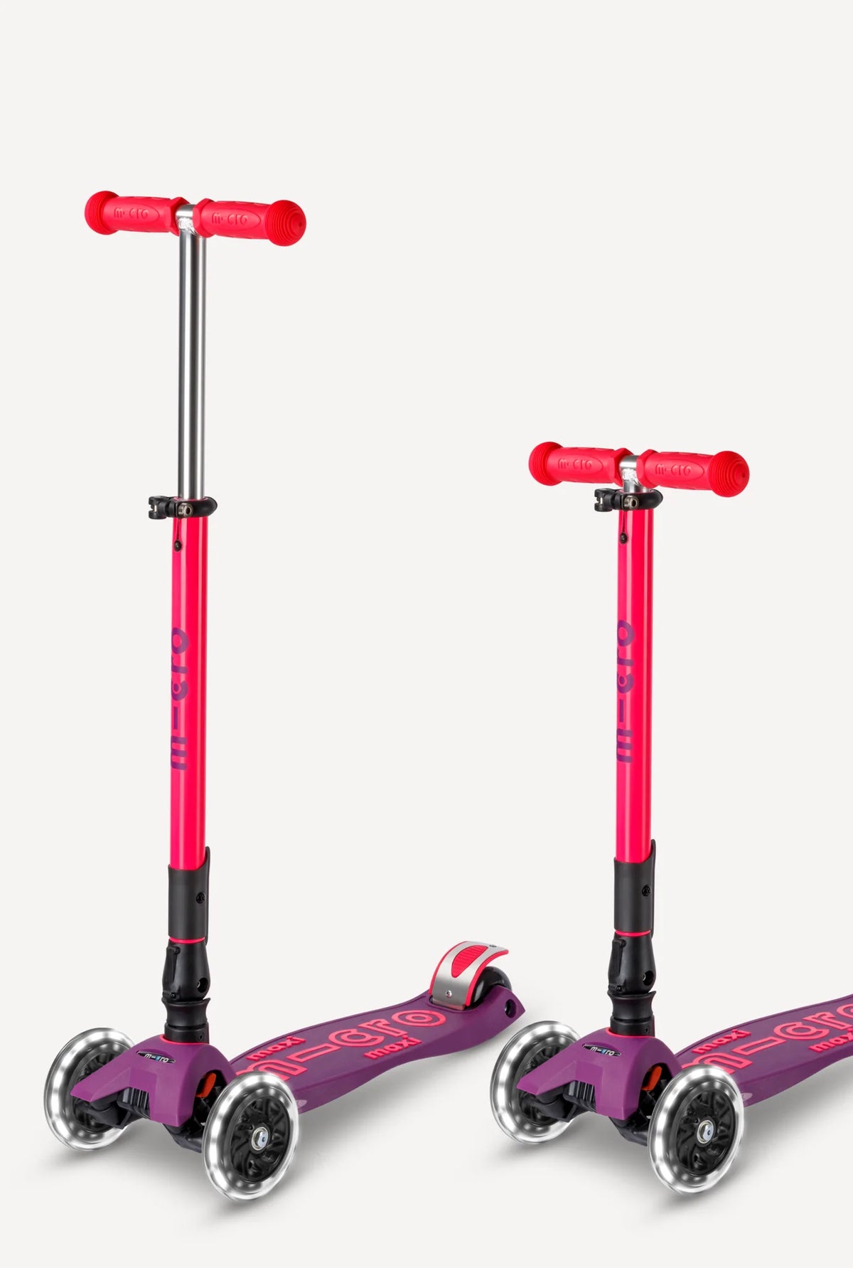 Micro Maxi Foldable LED Scooter