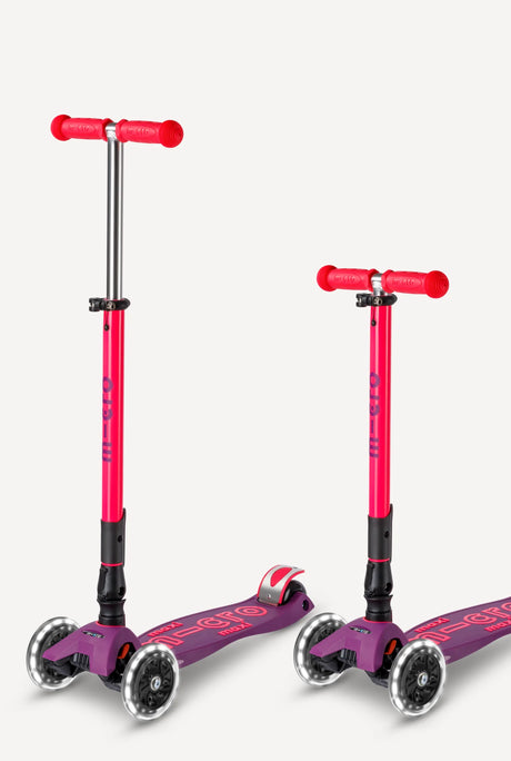 Micro Maxi Foldable LED Scooter