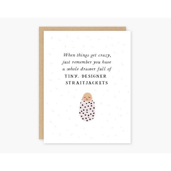 Baby Straitjackets Card