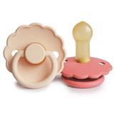 FRIGG Daisy Natural Rubber Pacifier 2-Pack 6-18 Months