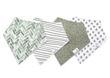 4 Pack Baby Bandana Bibs