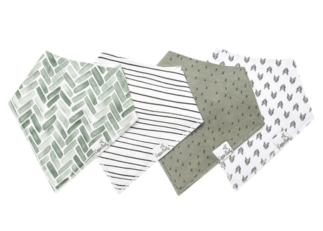 4 Pack Baby Bandana Bibs