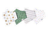 4 Pack Baby Bandana Bibs
