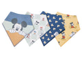 4 Pack Baby Bandana Bibs