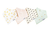 4 Pack Baby Bandana Bibs