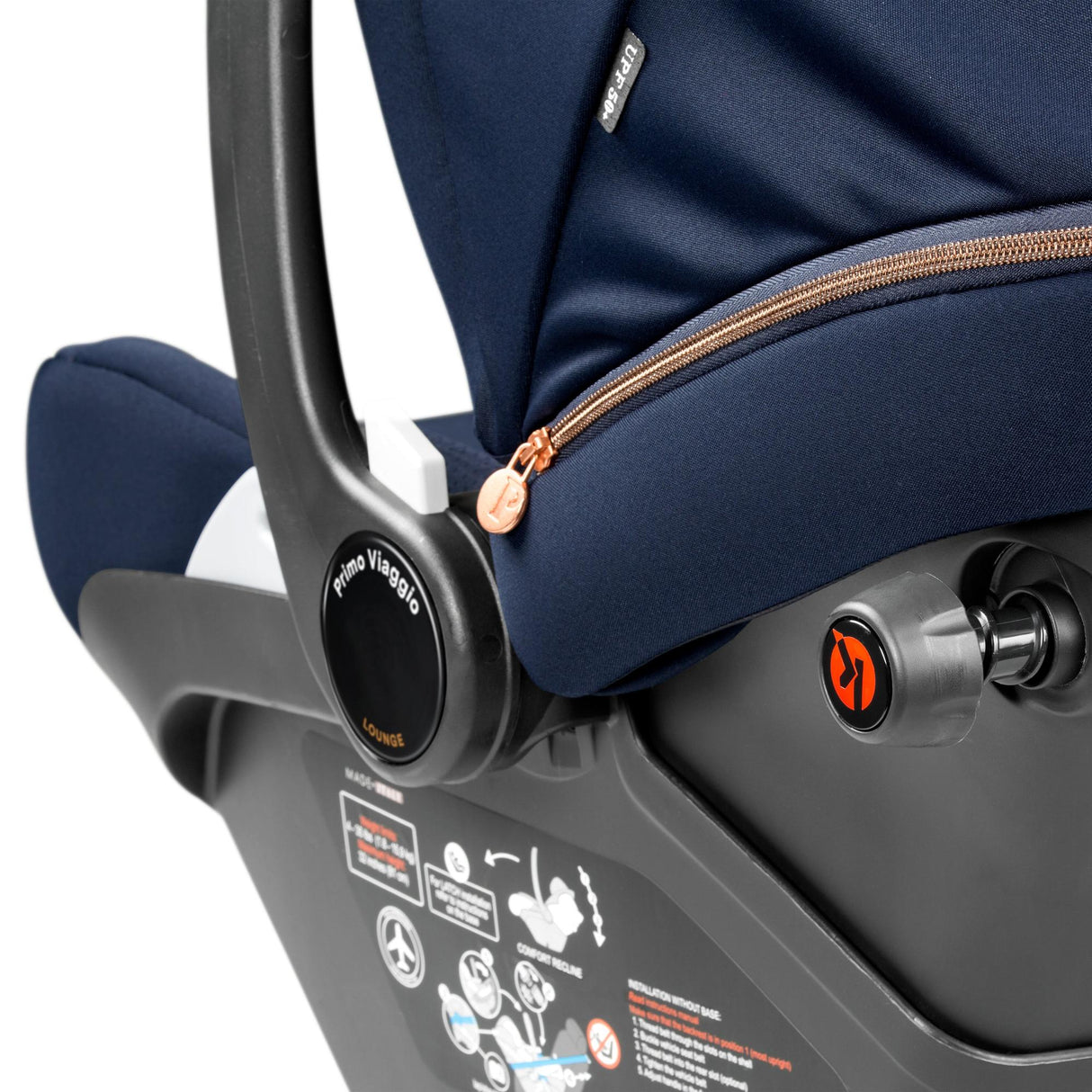 PEG Primo Viaggio Lounge Infant Car Seat + Load Leg Base