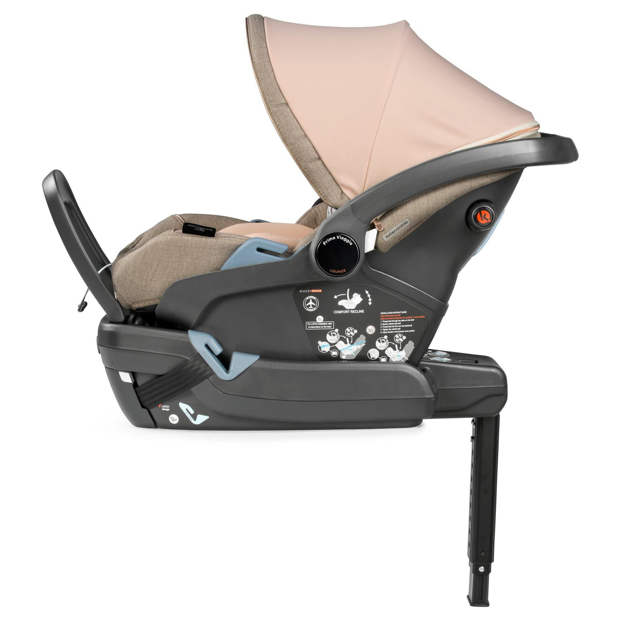 PEG Primo Viaggio Lounge Infant Car Seat + Load Leg Base