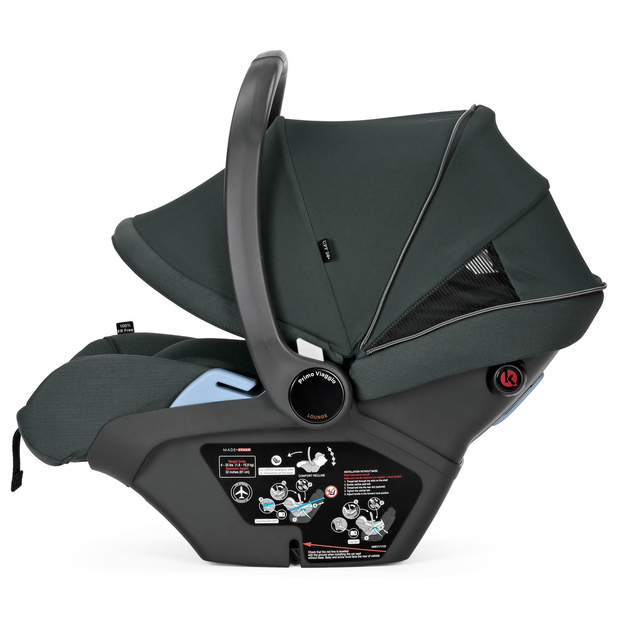 PEG Primo Viaggio Lounge Infant Car Seat + Load Leg Base