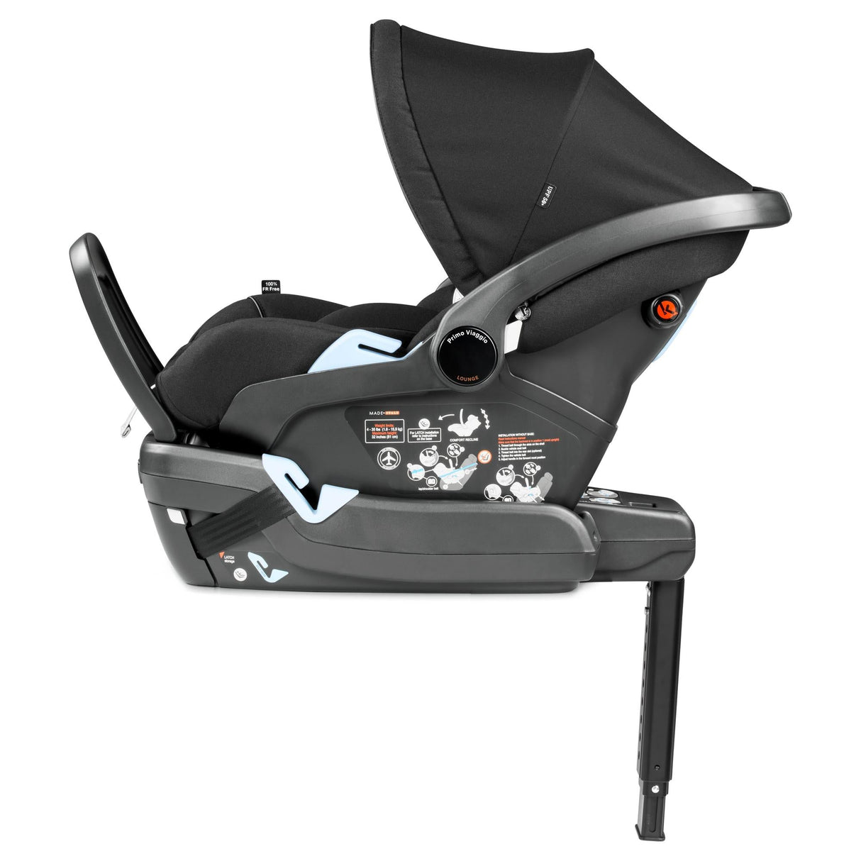 PEG Primo Viaggio Lounge Infant Car Seat + Load Leg Base