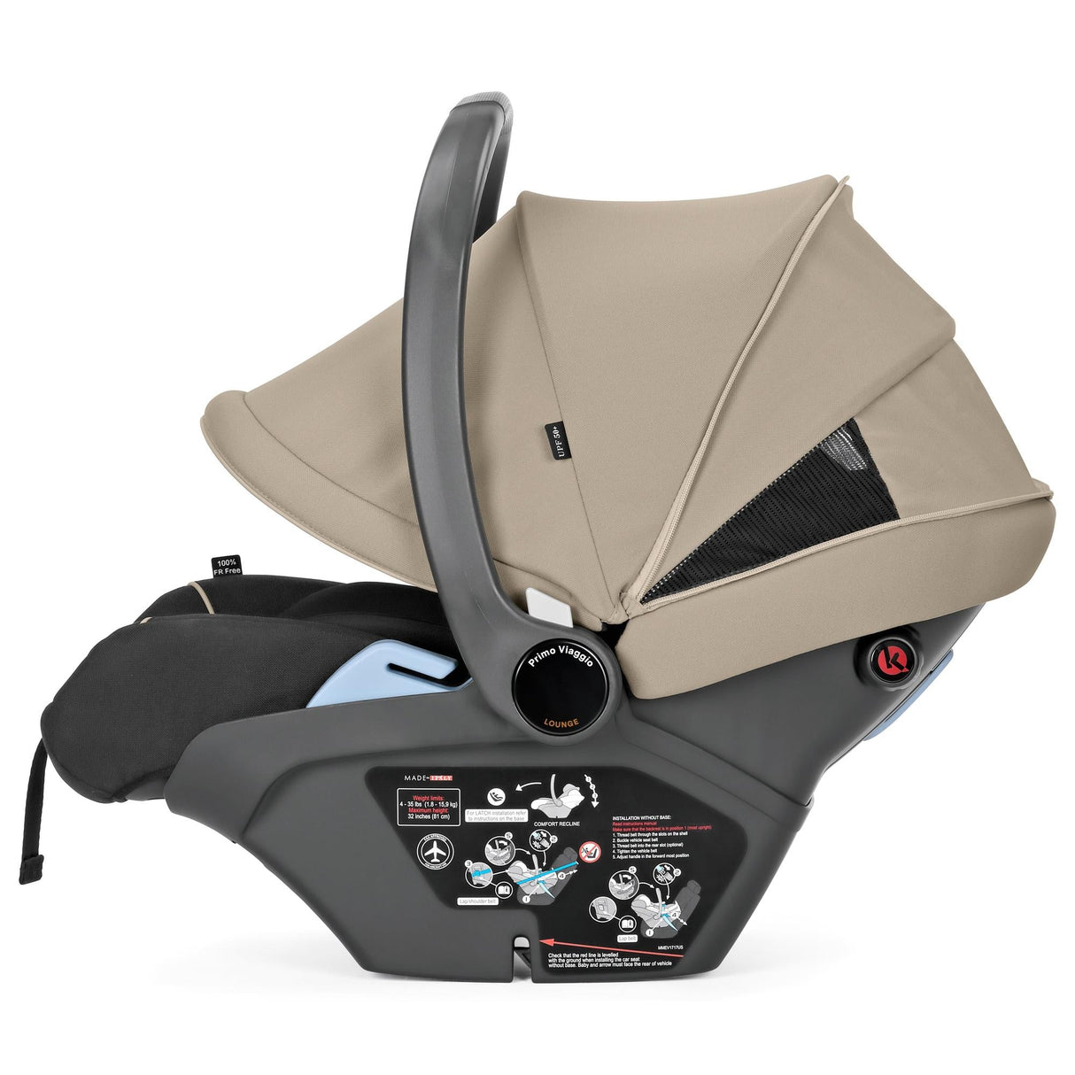 PEG Primo Viaggio Lounge Infant Car Seat + Load Leg Base