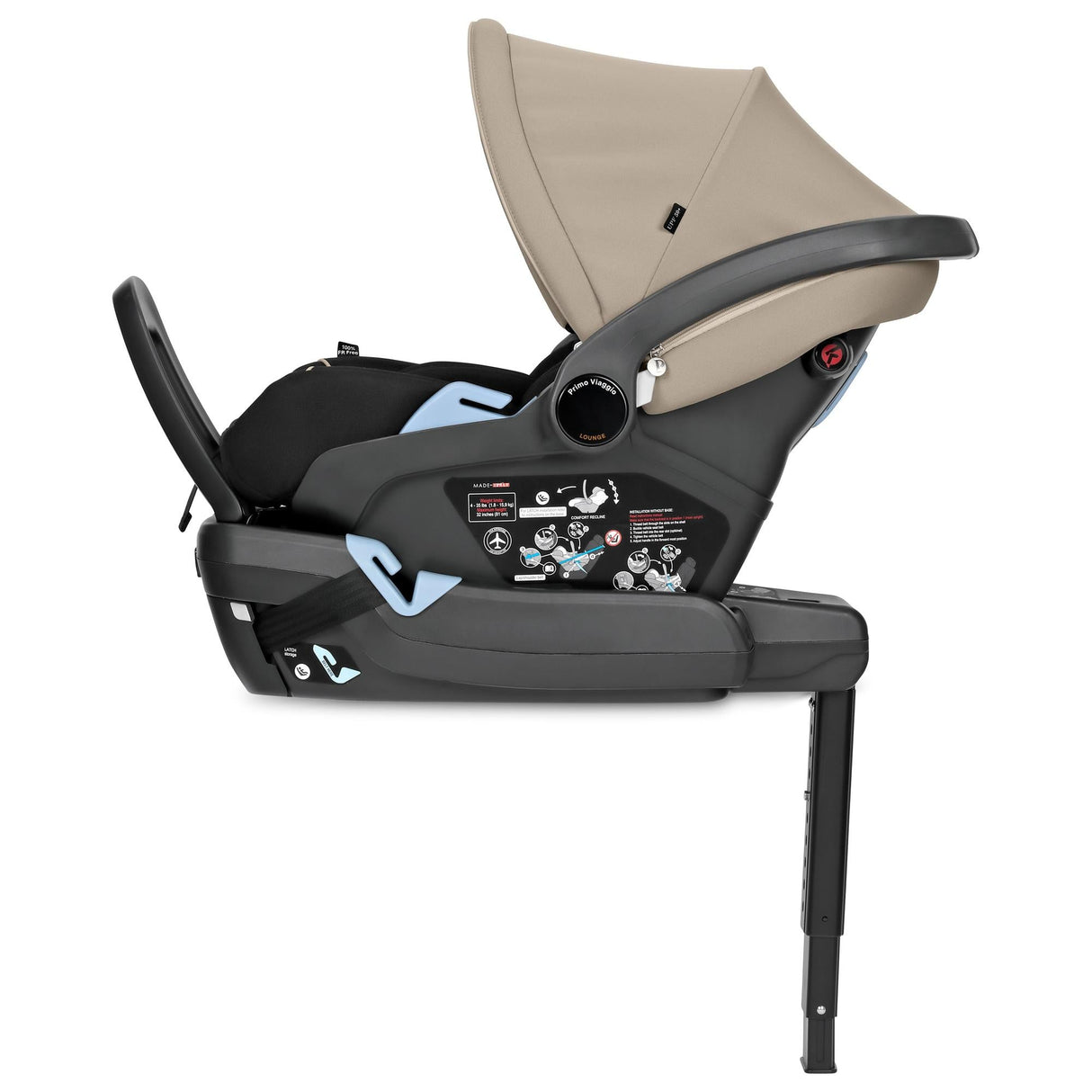 PEG Primo Viaggio Lounge Infant Car Seat + Load Leg Base