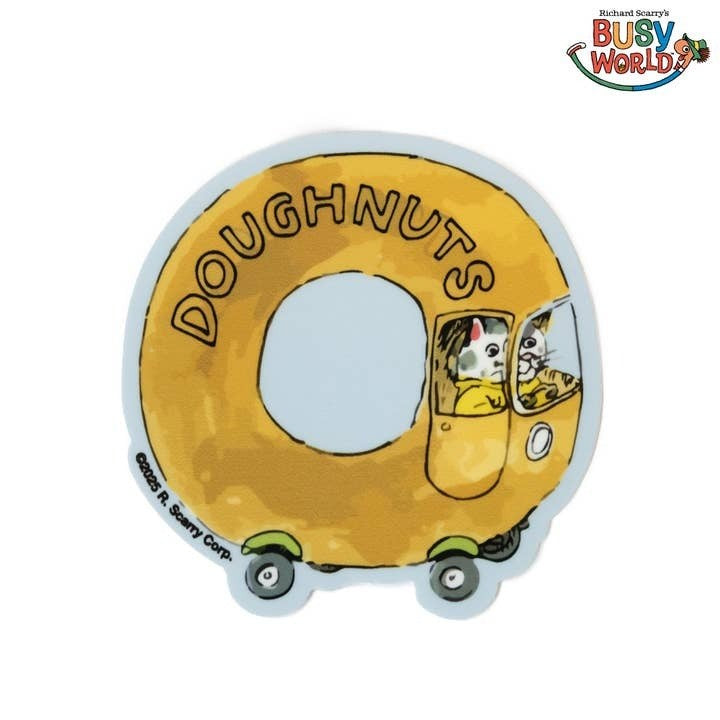 Richard Scarry Doughnut Car St