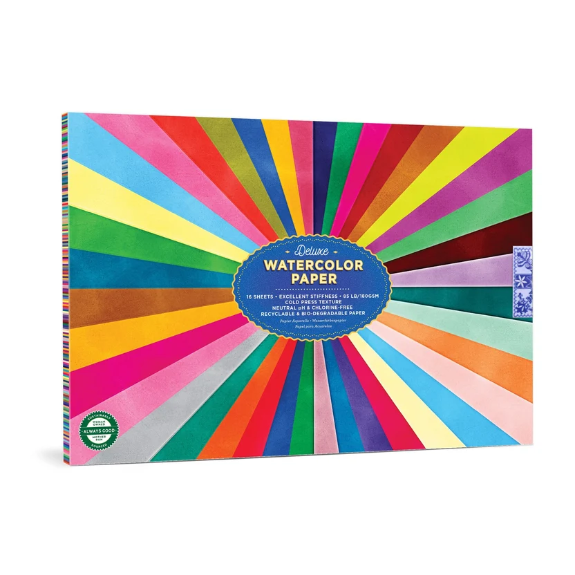 Rainbow Watercolor Pad