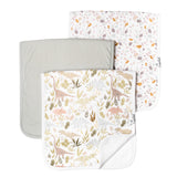 3 Pack Premium Burp Cloths