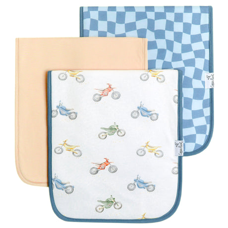 3 Pack Premium Burp Cloths