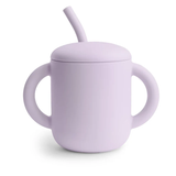 Silicone Training Cup + Straw