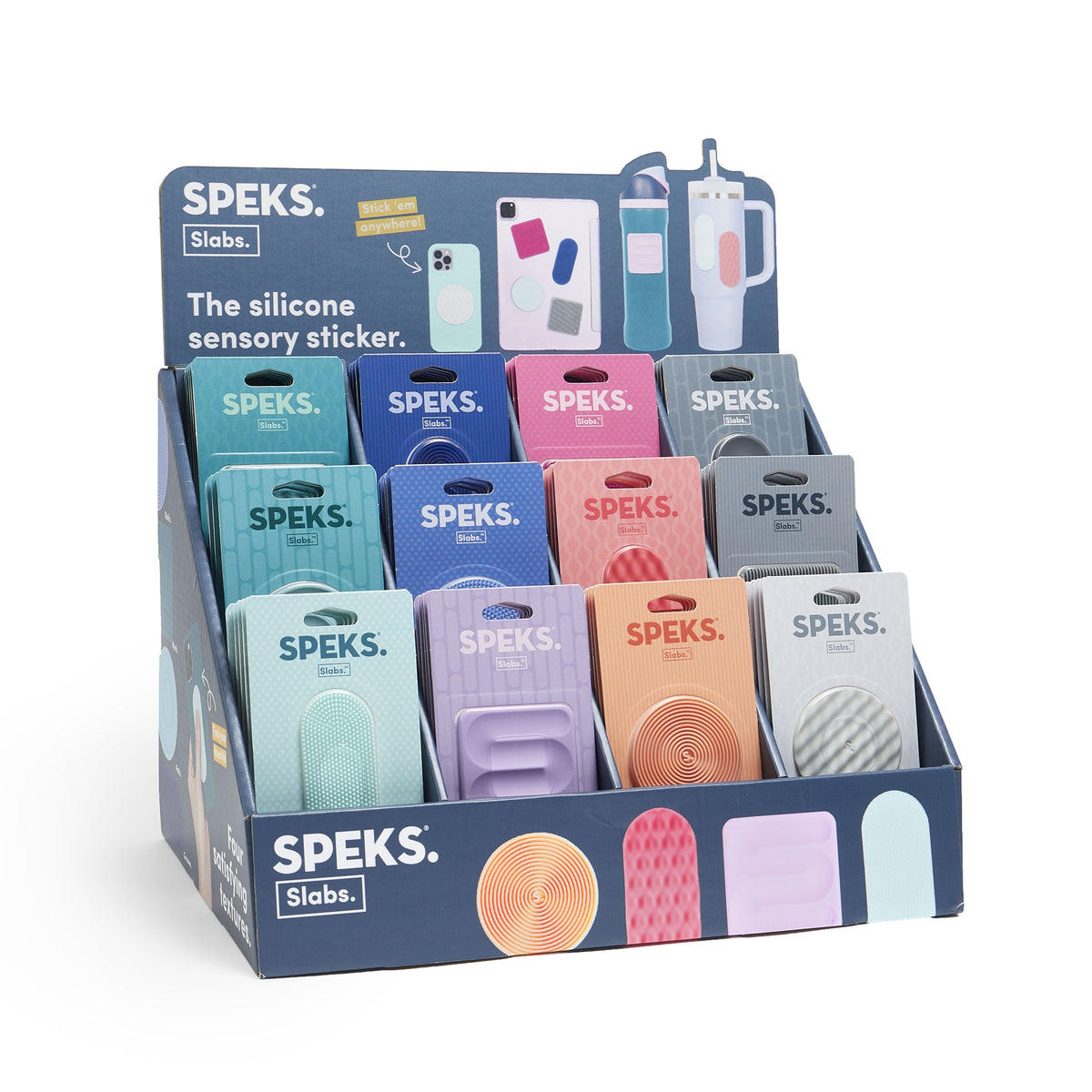 Slabs Silicone Sensory Sticker