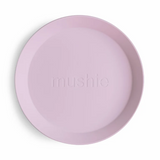 Round Dinnerware Plates, Set of 2