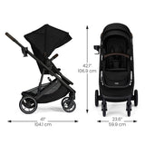 Britax Prism Full-Size Travel System with Willow S Infant Car Seat + Alpine Base