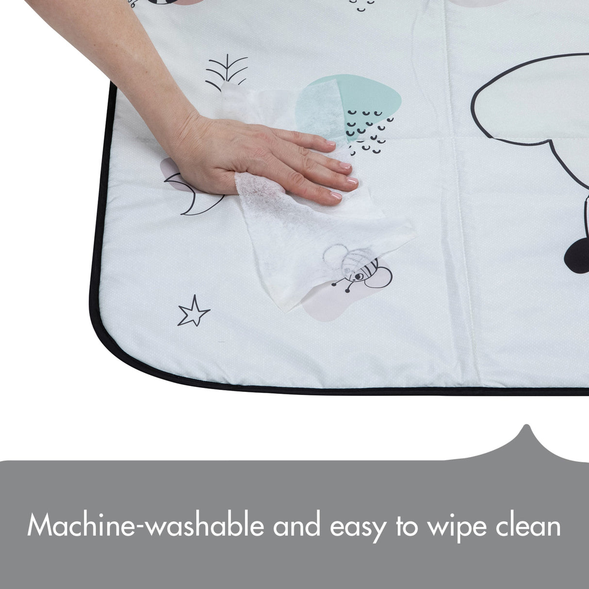 Tiny Love Black & White XL Outdoor Mat