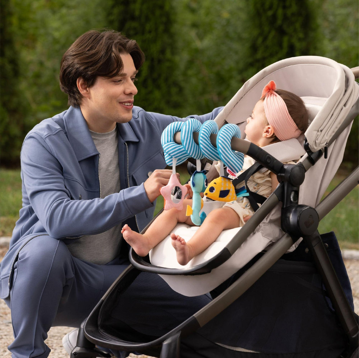 Tiny Love Tiny Mariners Spiral Stroller Activity Toy