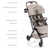 Romer Lani Ultra-Compact Travel Stroller