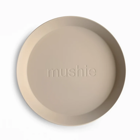 Round Dinnerware Plates, Set of 2
