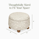 Morris & Co. x Namesake Tuffet Storage Ottoman