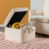 Babyletto Cali Storage Ottoman in Boucle