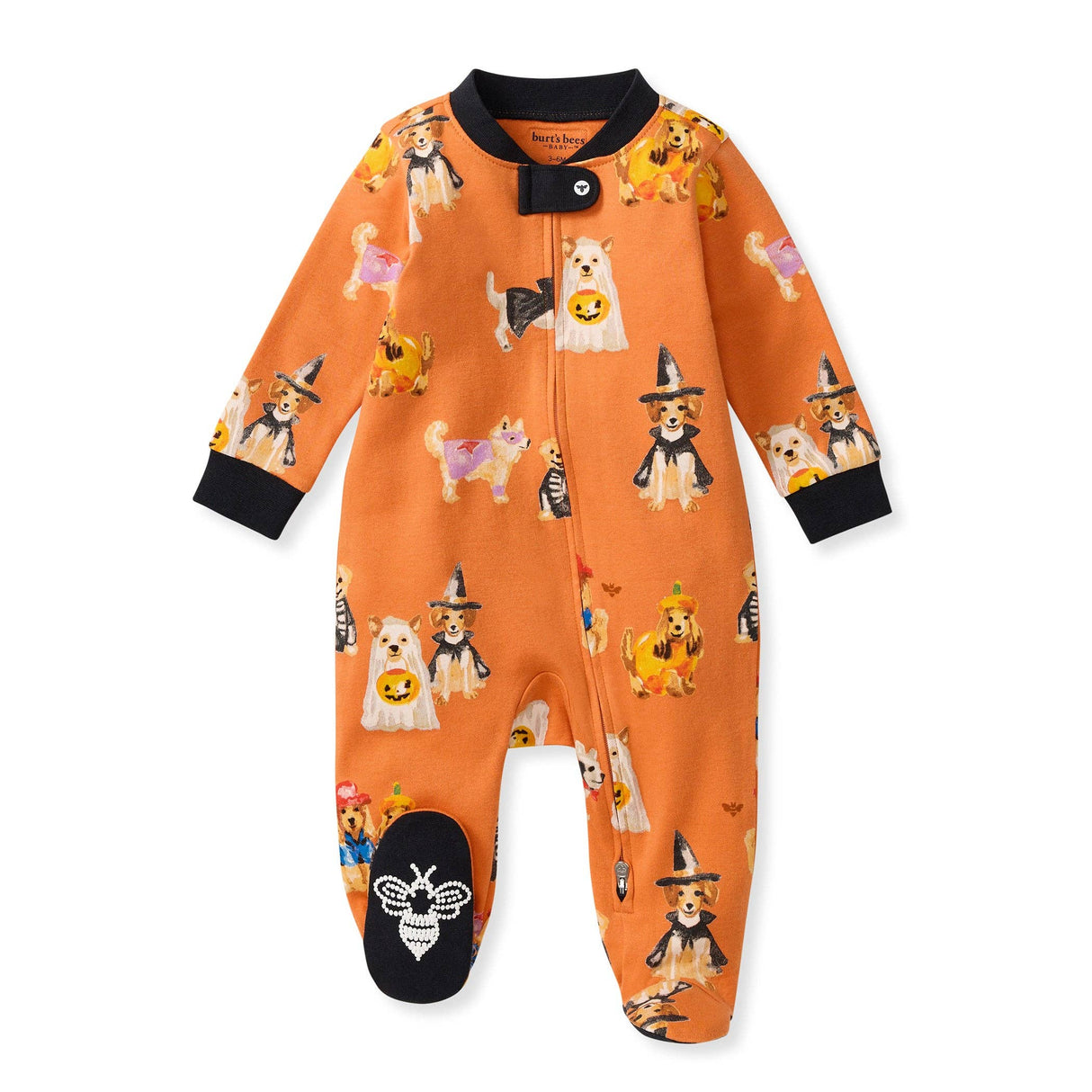Doggy Dress Up Organic Cotton Sleep & Play Footed