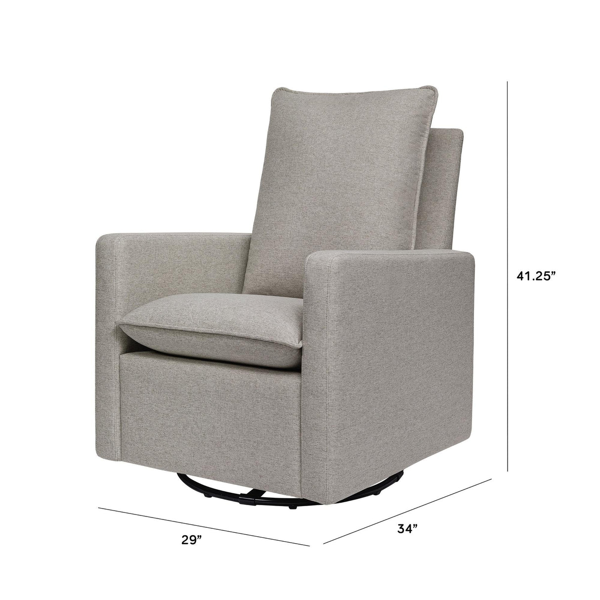 Babyletto Cali Pillowback Swivel Glider