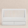 Babyletto Bento 3-in-1 Convertible Storage Crib with Toddler Bed Conversion Kit