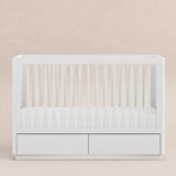 Babyletto Bento 3-in-1 Convertible Storage Crib with Toddler Bed Conversion Kit