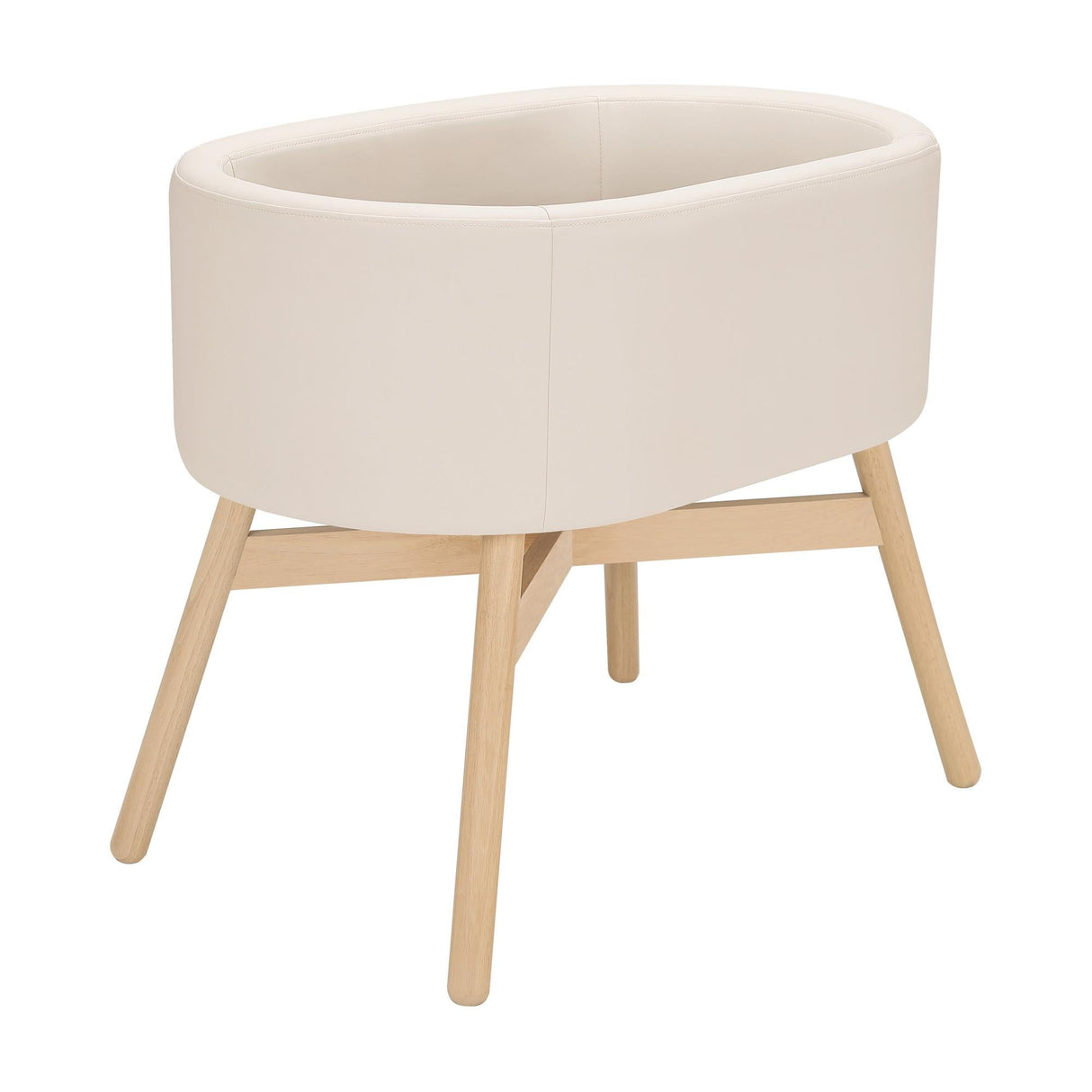 M26834GYLB,Babyletto,babyletto x GATHRE Capsule Bassinet in Ivory