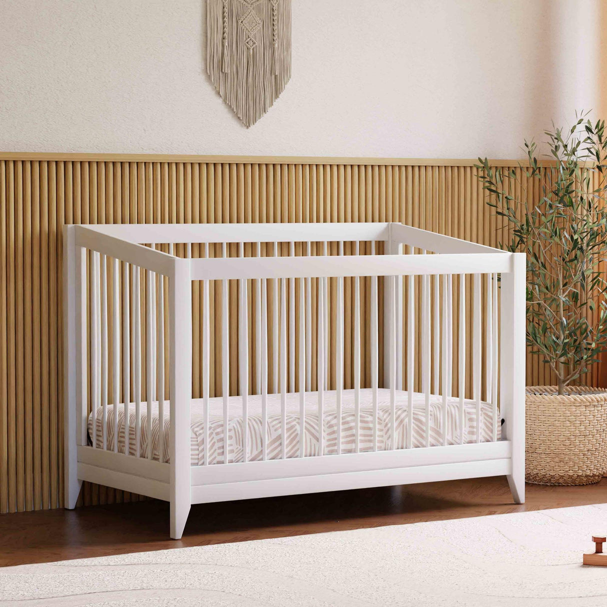 Babyletto Sprout 4-in-1 Convertible Crib with Toddler Bed Conversion Kit