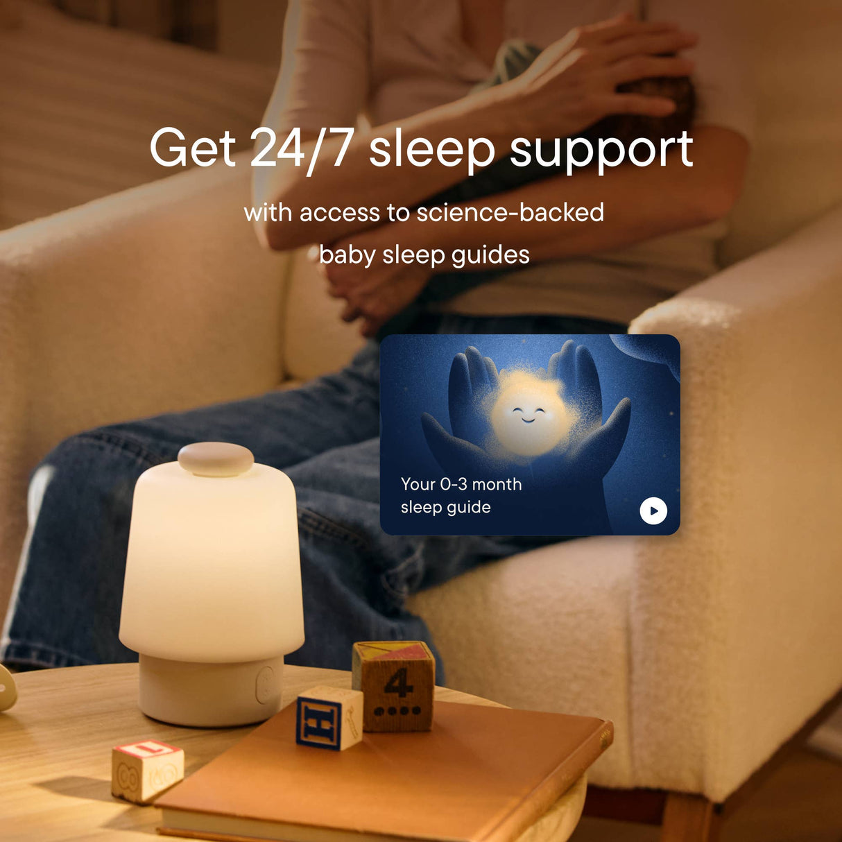 Hatch Baby Sleep Support, Sound Machine & Night Light