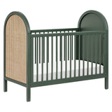 Babyletto Bondi Cane 3-in-1 Convertible Crib with Toddler Bed Conversion Kit