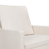Babyletto Cali Pillowback Chair and a Half Glider in Eco-Performance Fabric | Water Repellent & Stain Resistant