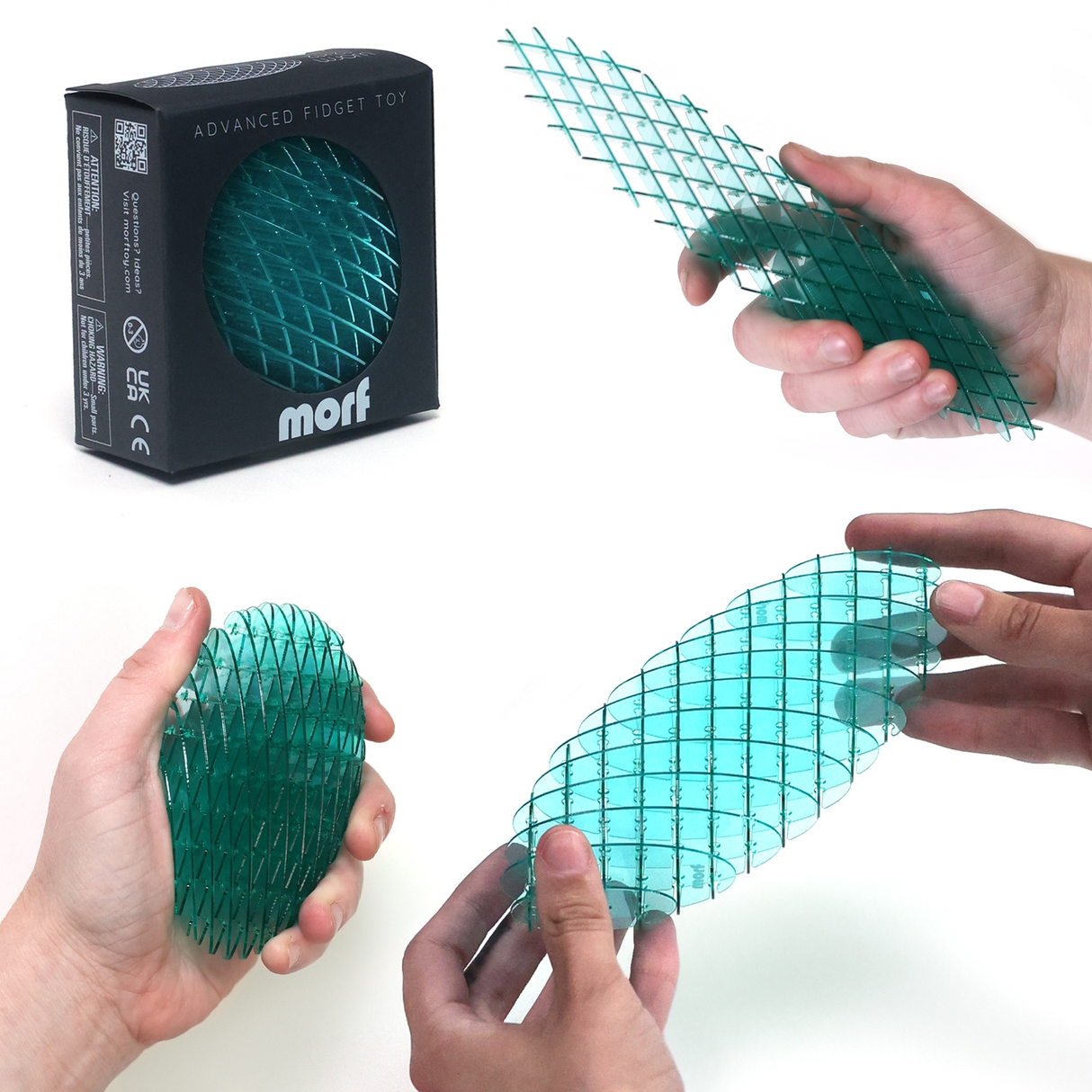 Morf Worm Blue Small