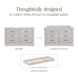 Monogram by Namesake Emory Farmhouse 6-Drawer Dresser