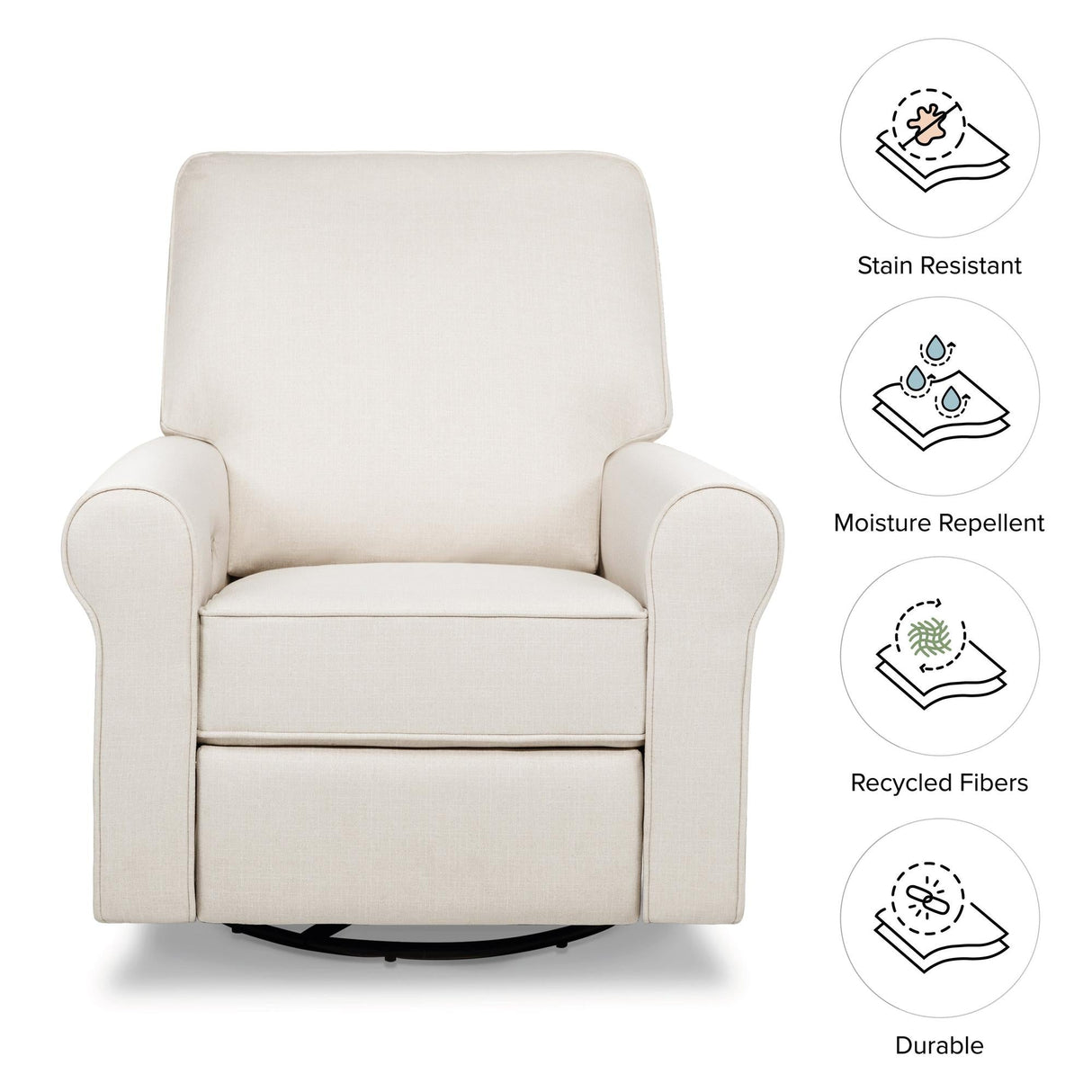 Monogram by Namesake Monroe Power Recliner and Swivel Glider