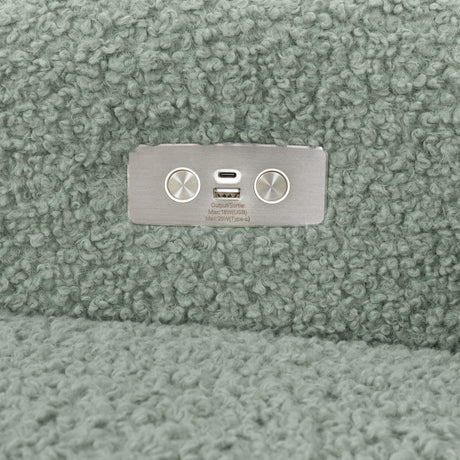 Babyletto Kiwi Electronic Recliner and Swivel Glider with USB port