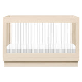Babyletto Harlow Acrylic 3-in-1 Convertible Crib with Toddler Bed Conversion Kit