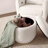 Babyletto Enoki Storage Ottoman in Boucle