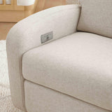 Babyletto Nami Electronic Recliner and Swivel Glider Recliner with USB port