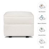 Namesake Willa-Alden Gliding Ottoman